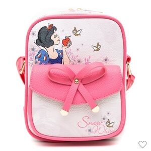 Snow White Pink Crossbody Bag